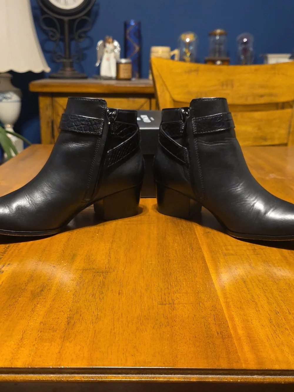 Coach Patricia leather ankle boots With Box And Book Style No. 34A00235-BBK - Picture 6 of 16